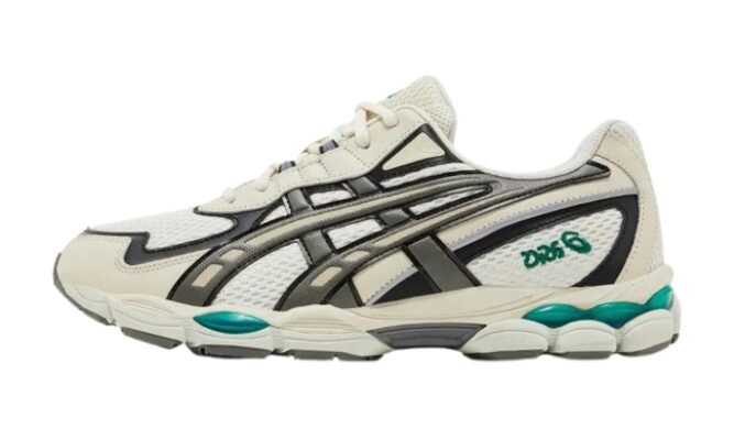 Gel-NYC White/Caribbean Green
