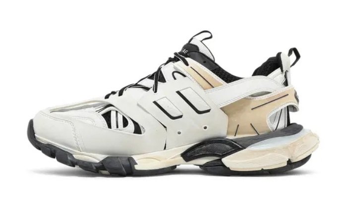 Sneaker Track "Bianco Nero"